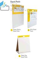 Contoh Alat Perlengkapan Kantor merk 3M Post-it , Gambar Produk 3M Post-it 577SS Mini Easel Pads 380x460mm 20 Sheets harga 245500 di Toko Peralatan Sekolah Murah