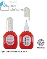 Jual Tip-ex Penghapus Pulpen Cair Joyko Correction Fluid JK-101A terlengkap di toko alat tulis