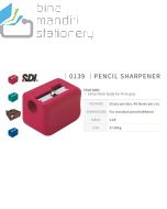 Jual Rautan Pensil SDI 0139B Pencil Sharpener termurah harga grosir Jakarta